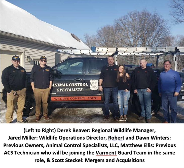 Representatives of Plunkett's, Varment Guard, and Animal Control Specialists